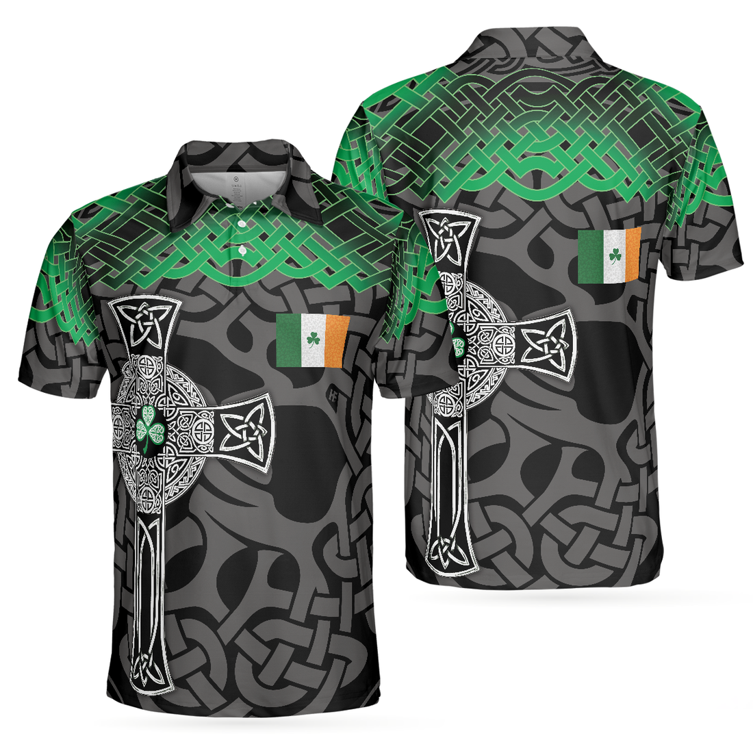 Irish St Patrick Day Polo Shirt Best Saint Patricks Themed Shirt Cool Gift Idea For Irish Friends - 1