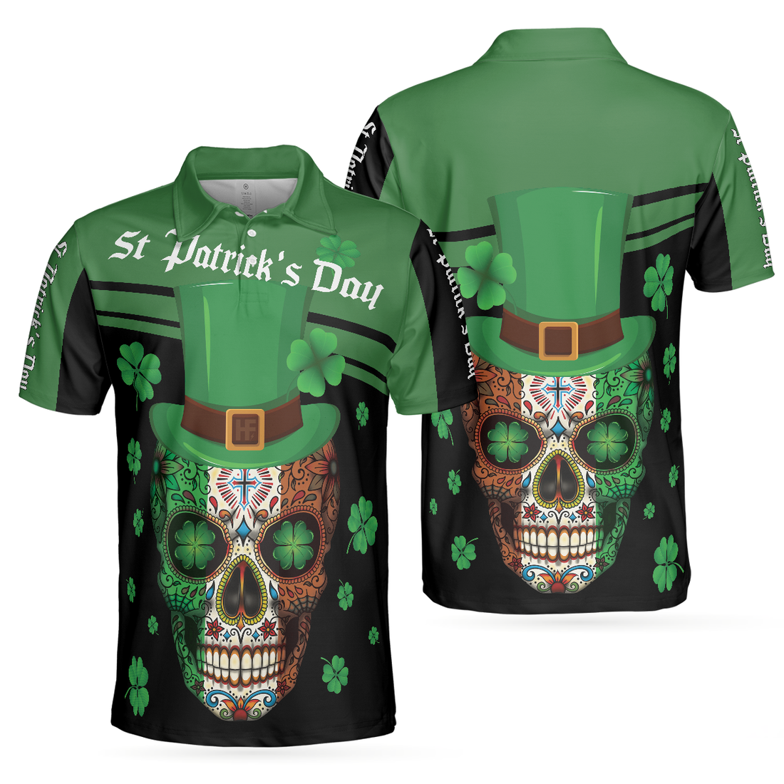 St Patrick Day The Irishman Polo Shirt St Patricks Day Polo Shirt St Patrick Shirt For Men - 1