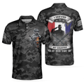 I Served My Country Polo Shirt Dark Colored Camouflage Veteran Shirt Design Best Gift For Veterans - 1