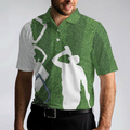 I Got A Cold Beer On Every Hole In One Golf Polo Shirt Green Argyle Golf Shirt For Men Best Drinking Golf Shirt - 4