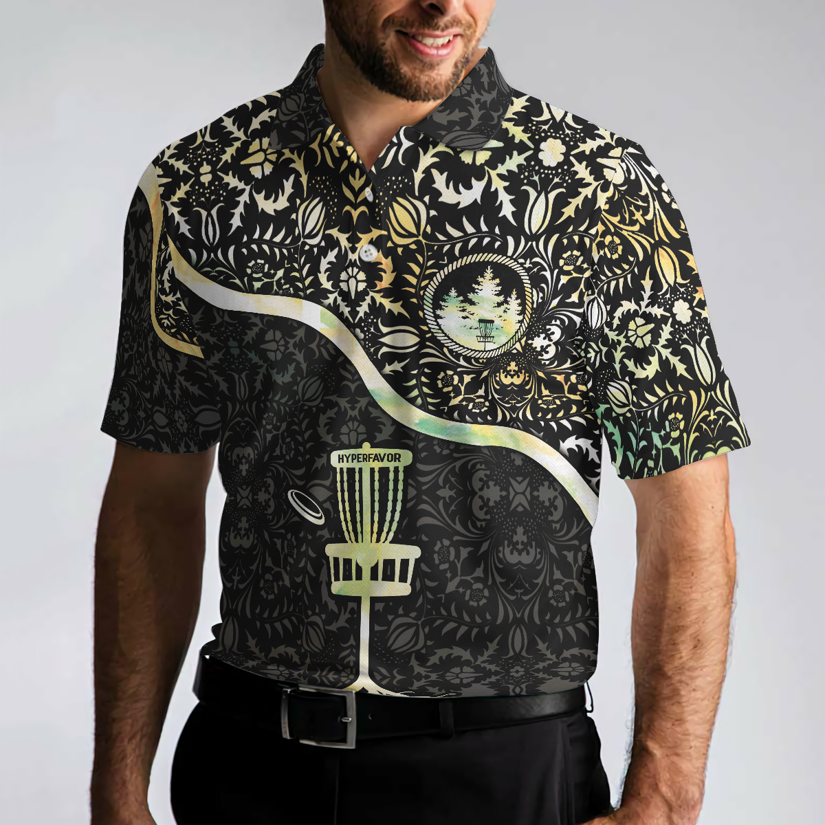 Disc Golf Is My Life Polo Shirt Cool Disco Golf Shirt For Men Innova Disc Golf Polo Shirt - 5