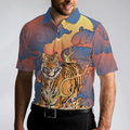 Oriental Powerful Tiger Polo Shirt Cool Tiger Shirt For Men Tiger Gift Idea - 4