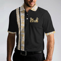 The Golf Father Polo Shirt Black Timeless Golfing Shirt For Male Players Best Golf Gift - 4