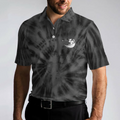 Golf Be The Best Golf Polo Shirt Black Tie Dye Golf Shirt For Men - 4