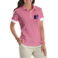 Some Grandmas Knit Real Grandmas Play Golf Short Sleeve Women Polo Shirt Funny Golf Shirt For Female Players - 4