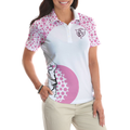 Empowered Women Empower Women Golf Pink Short Sleeve Women Polo Shirt Golf Shirt For Ladies Unique Female Golf Gift - 4