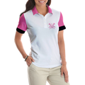 Yes I Play Like A Girl Need A Lesson Lacrosse Short Sleeve Polo Shirt Polo Shirts For Women - 5