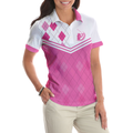 Ass Down Face Up Thats The Way I Read My Putts Short Sleeve Women Polo Shirt - 4