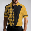 Swing Swear Drink Repeat V2 Polo Shirt Argyle Pattern Golf Shirt For Male Golfers Skull Golf Shirt - 4