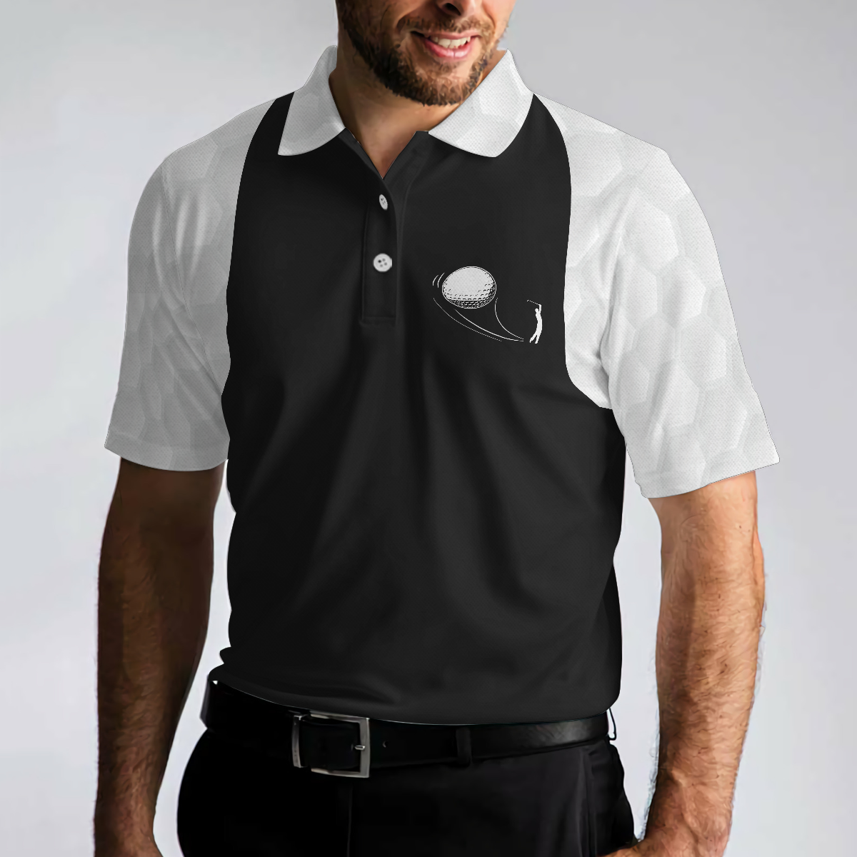 Worlds Okayest Golfer Polo Shirt Basic Golf Shirt Design For Men Funny Golf Shirt With Sayings - 4