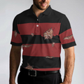 The Nightmare Is Coming To Town Halloween Polo Shirt Scary Halloween Shirt For Men - 4