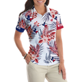 Texas Proud Bluebonnet Polo Shirt For Woman Short Sleeve Women Polo Shirt - 5