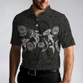 Elegant Polynesian Pattern Polo Shirt - 4