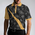 Im A Simple Man I Like Playing Golf And Beer Polo Shirt Cool Ball Pattern Shirt With Sayings Best Gift For Golfers - 4