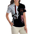 The Chosen Ones Skull Billiards Short Sleeve Women Polo Shirt - 4