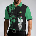 Todays Forecast For Zombie Golfer Golf Polo Shirt Smart Golf Shirt For Men - 4