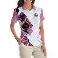 Youre Staring At My Putt Again Argyle Pattern Golf Short Sleeve Women Polo Shirt Best Golf Shirt For Ladies - 5