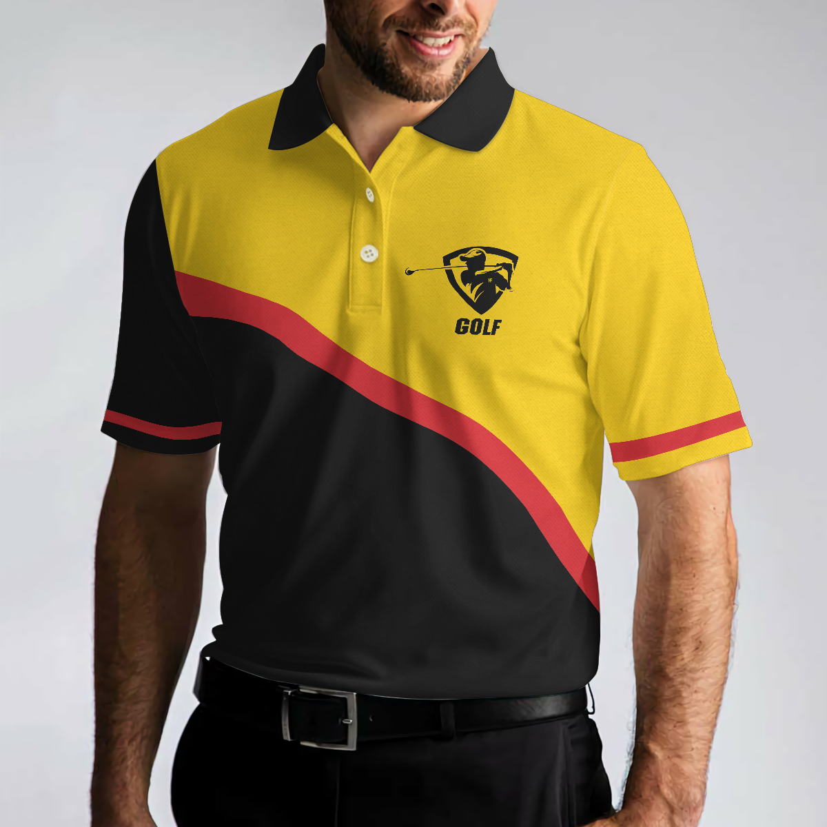 Der Schlechteste Tag Des Golfsports Schlagen Sie Den Besten Tag Der Arbeit Polo Shirt German Golf Shirt For Men - 4