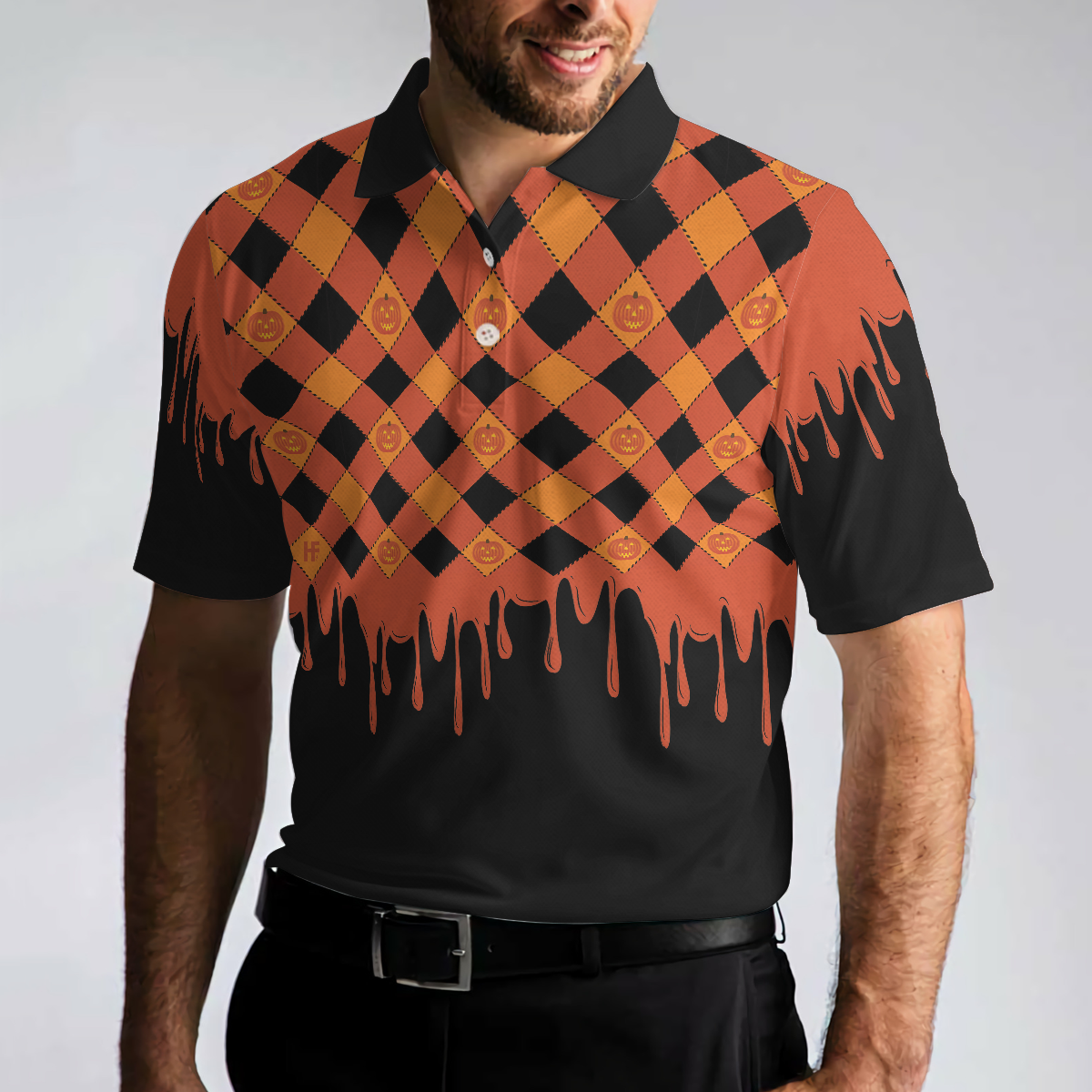 Trick Or Teach Halloween Polo Shirt For Men Best Halloween Gift For Teachers - 5