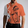 Your Hole Is My Goal Golf Polo Shirt Orange Argyle Pattern Skeleton Golfer Polo Shirt Best Golf Shirt For Men - 4