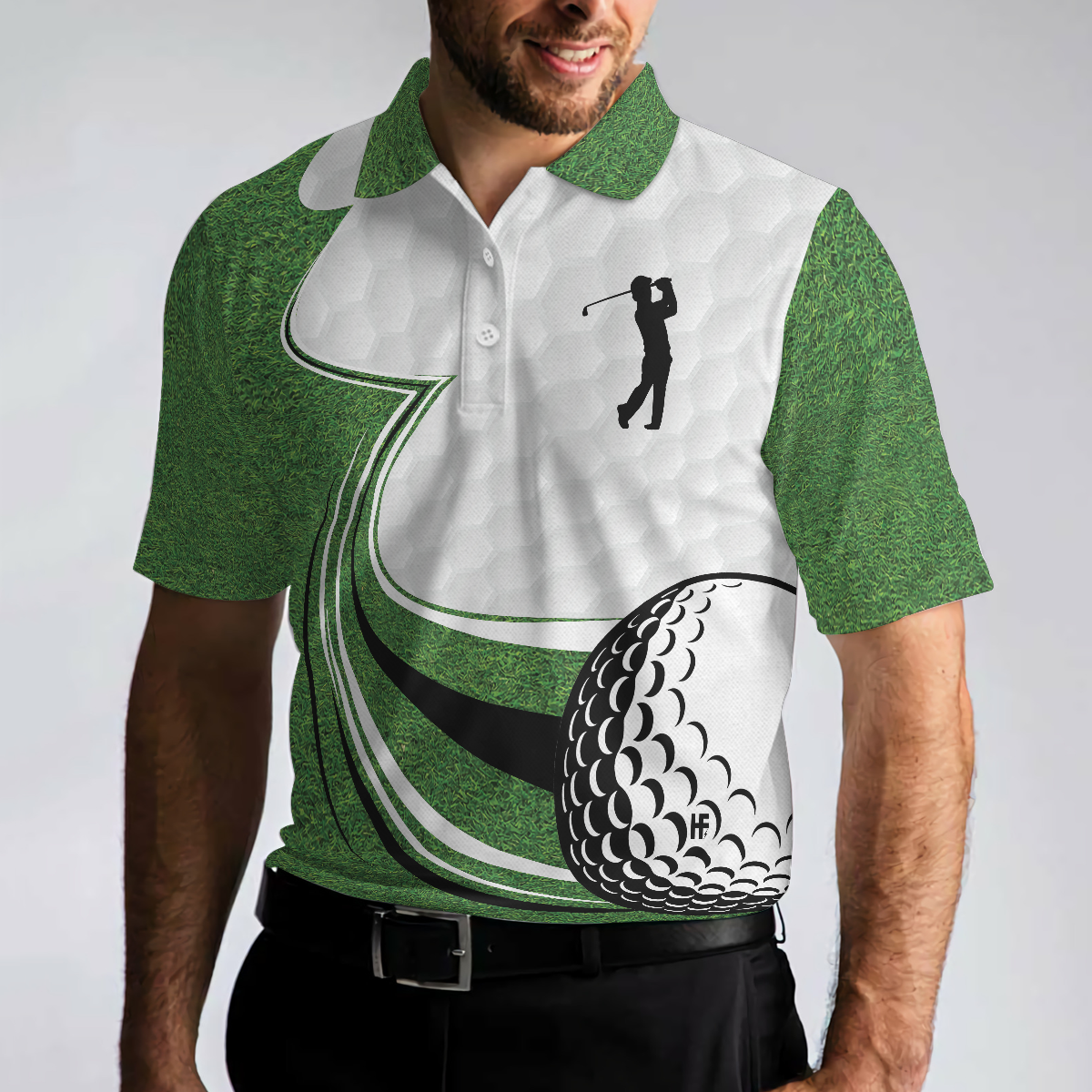 My Green Jacket Is In The Wash Green Golf Polo Shirt Green Golfing Shirt For Men Golfing Shirt - 4