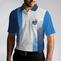 Id Tap That Elegant Blue Color Golf Polo Shirt Blue Golfing Polo Style Shirt For Male Golfers Best Golf Gift - 5