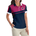 This Princess Wears Bowling Shoes Womens Bowling Shirt Short Sleeve Women Polo Shirt - 4