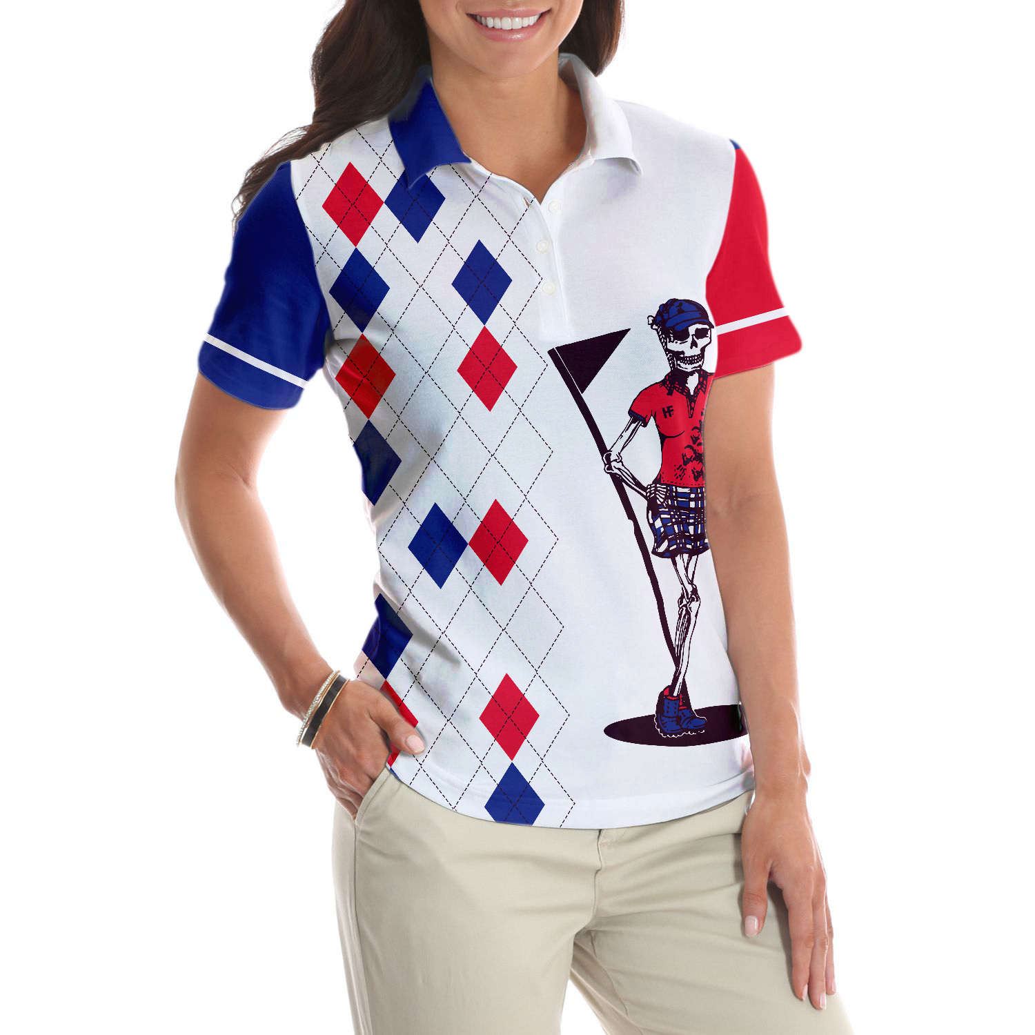 The Most Important Shot In Golf Is The Next One Golf Short Sleeve Women Polo Shirt - 4