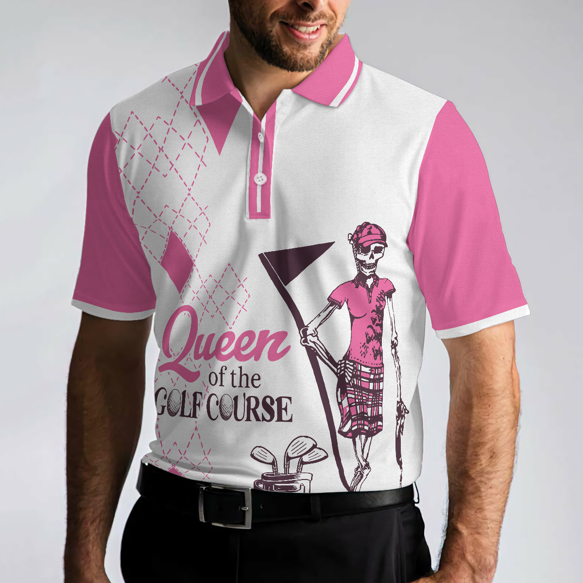 Queen Of The Golf Course Short Sleeve Polo Shirt Polo Shirts For Men And Women - 5