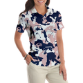 Golf Girl Camouflage V3 Short Sleeve Women Polo Shirt Camo Golf Shirt For Ladies Cool Golf Gift For Women - 2