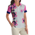 Golf I Know I Play Like A Girl V2 Short Sleeve Women Polo Shirt - 4