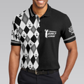 C-Golf League Customer Custom Polo Shirt Argyle Pattern Polo Shirt Best Golf Shirt For Men - 4