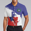 Texas Flag All Over Print Polo Shirt For Golf Texas Map And Flag Polo Shirt Texas Proud Shirt For Men - 4