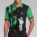 Todays Forecast For Zombie Golfer Golf Polo Shirt Smart Golf Shirt For Men - 5