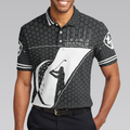 Life Is Full Of Important Choices Golf Polo Shirt Black Golfing Pattern Polo Shirt Best Golf Shirt For Men - 4