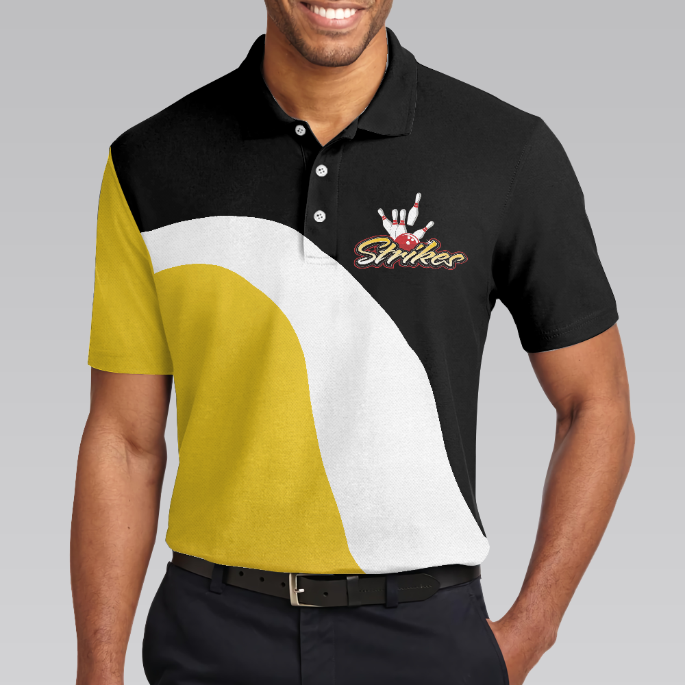 Beer Helps Me Aim Better Polo Shirt Simple Drinking Golf Polo Shirt Design Golf Gift Idea For Golfers - 5