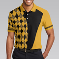 Swing Swear Drink Repeat V2 Polo Shirt Argyle Pattern Golf Shirt For Male Golfers Skull Golf Shirt - 5