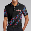 Split Happen Polo Shirt Bowling Ball  Pin Seamless Pattern Bowling Shirt For Men - 5