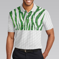 Tiger Pride Lawn Care Tiger Pattern Golf Polo Shirt - 4