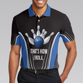 Thats How I Roll Bowling Short Sleeve Polo Shirt Digital Bowling Alley Polo Shirt Best Bowling Shirt For Men - 4