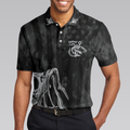 Rippin Lips Skull Fish Skeleton Fishing Polo Shirt Black Fish Hook Polo Shirt Best Fishing Shirt For Men - 5