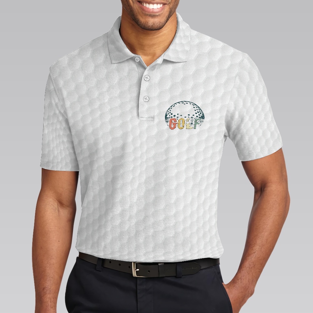 I See A Golf Slayer In The Mirror Everyday Polo Shirt Vintage Palette Golf Polo Shirt Best Golf Shirt For Men - 4