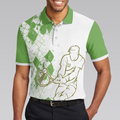 Tennis Now Beer Later Polo Shirt White And Green Tennis Shirt For Men - 4