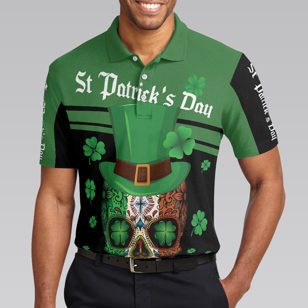 St Patrick Day The Irishman Polo Shirt St Patricks Day Polo Shirt St Patrick Shirt For Men - 4