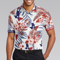 Texas Flag Bluebonnets Polo Shirt For Golf Floral Texas Map And Flag Polo Shirt Texas Proud Shirt For Men - 5