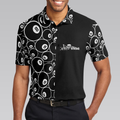 Billiards Skeleton Dead Stroke Short Sleeve Polo Shirt 8-ball Polo Shirt Best Billiards Shirt For Men - 4