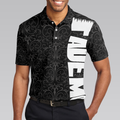 Renaissance Fade Mob Barber Hairstylist Polo Shirt Black Brocade Pattern Polo Shirt Hairstylist Shirt For Men - 5