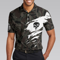 Coolest Golfing Grandpa Camouflage Pattern Golf Polo Shirt - 5