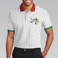 Golf All I Want Polo Shirt Christmas Gift Idea For Male Golfers Funny Christmas Themed Golf Shirt - 4