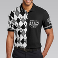 Golf The Way I Do Polo Shirt Black And White Argyle Pattern Polo Shirt Best Golf Shirt For Men - 2